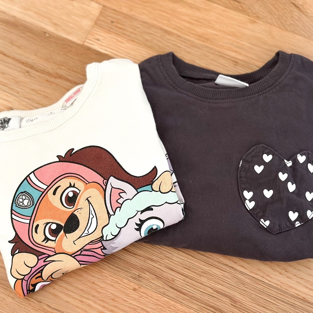 Zara 4T Tshirt bundle